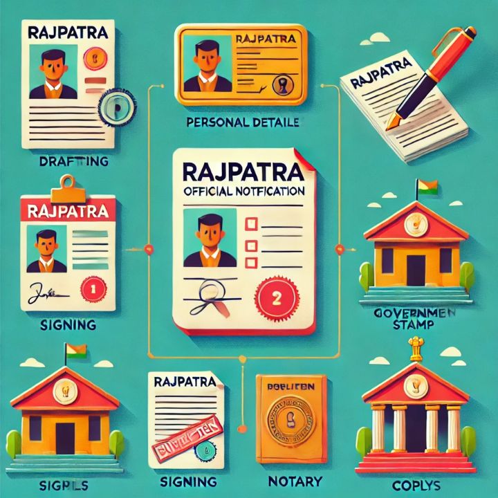 Steps to Create a Rajpatra for Name Change