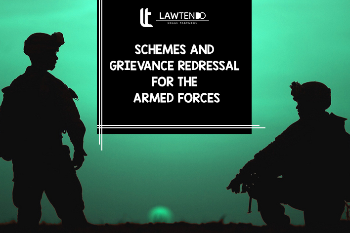 Schemes and grievance redressal for the Armed Forces