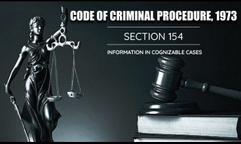 Information in Cognizable Cases - CRPC 154