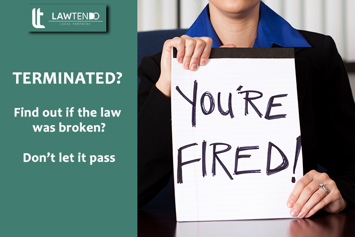 What are the laws governing wrongful termination in India